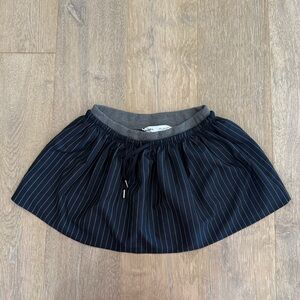 Bershka Pinstripe Mini Skirt